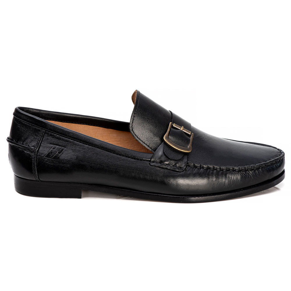 Mocassim Argentino com Fivela Preto
